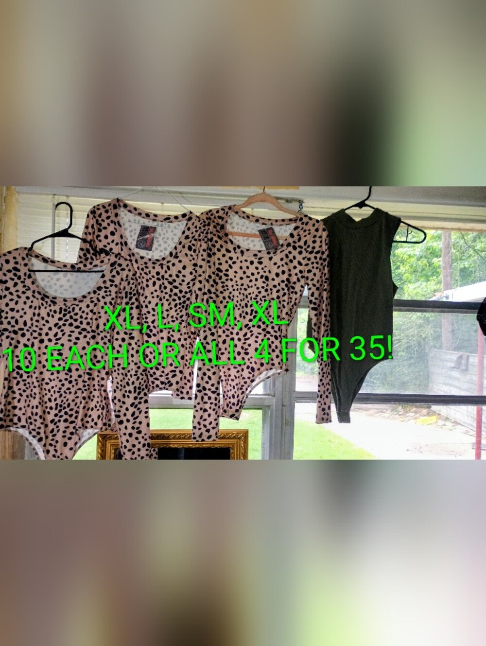 Leopard Print Bodysuit